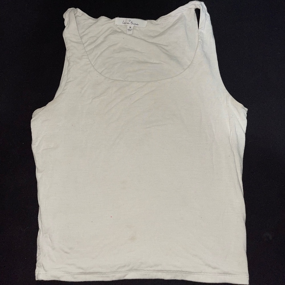 fashion nova double lined tank size M